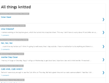 Tablet Screenshot of allthingsknitted.blogspot.com