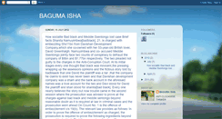 Desktop Screenshot of isha-baguma.blogspot.com