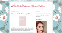 Desktop Screenshot of hotmamachronicles.blogspot.com