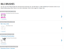 Tablet Screenshot of iblsbrushes.blogspot.com