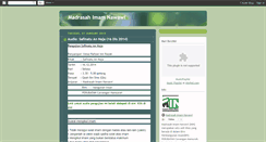 Desktop Screenshot of madrasahnawawi.blogspot.com