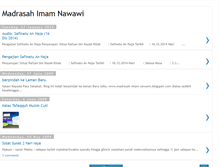 Tablet Screenshot of madrasahnawawi.blogspot.com