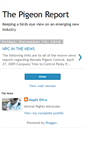 Mobile Screenshot of pigeonreport.blogspot.com