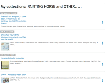 Tablet Screenshot of paintingandhorsestamps.blogspot.com