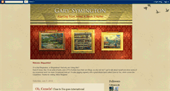 Desktop Screenshot of garysymington.blogspot.com