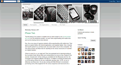 Desktop Screenshot of mobilejournalismtools.blogspot.com