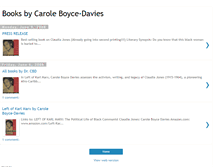 Tablet Screenshot of caroleboycedavies.blogspot.com