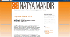 Desktop Screenshot of programm-natyamandir.blogspot.com