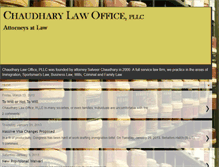 Tablet Screenshot of chaudharylawoffice.blogspot.com