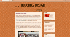 Desktop Screenshot of blueinksdesign.blogspot.com