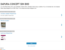 Tablet Screenshot of dapuriaconceptsdnbhd.blogspot.com