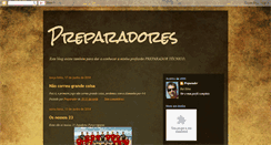 Desktop Screenshot of preparadores.blogspot.com