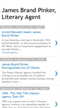 Mobile Screenshot of pinkertheliteraryagent.blogspot.com