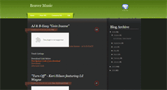 Desktop Screenshot of beavermusic.blogspot.com