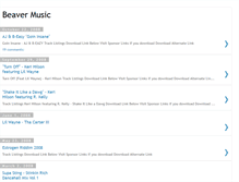 Tablet Screenshot of beavermusic.blogspot.com