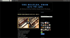 Desktop Screenshot of beatles7081.blogspot.com