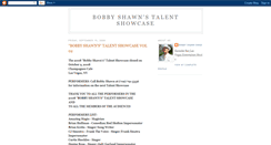 Desktop Screenshot of bobbyshawntalentshowcase.blogspot.com