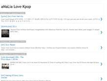 Tablet Screenshot of kim-amalia.blogspot.com