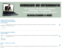 Tablet Screenshot of dinheirodointernauta.blogspot.com