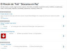 Tablet Screenshot of elrincondefali.blogspot.com