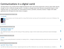 Tablet Screenshot of networkedcommunications.blogspot.com