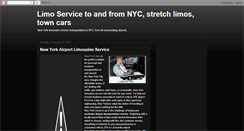 Desktop Screenshot of newyorkairportlimousineservice.blogspot.com