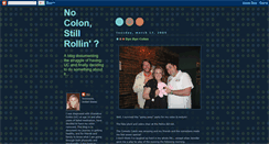 Desktop Screenshot of nocolonstillrollin.blogspot.com