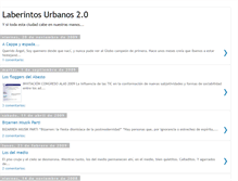 Tablet Screenshot of laberintosurbanos.blogspot.com
