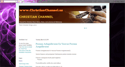 Desktop Screenshot of cctamilchristianlyrics.blogspot.com