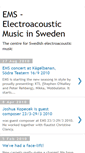 Mobile Screenshot of electroacousticmusicinsweden.blogspot.com