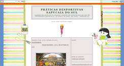 Desktop Screenshot of praticasdesportivassapucaiadosul.blogspot.com