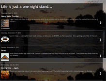 Tablet Screenshot of lifeisjustaonenightstand.blogspot.com