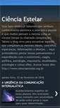 Mobile Screenshot of cienciaestelar.blogspot.com