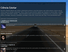Tablet Screenshot of cienciaestelar.blogspot.com