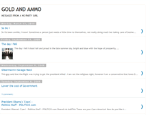 Tablet Screenshot of goldandammo.blogspot.com