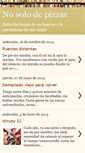 Mobile Screenshot of nosolodepizzas.blogspot.com