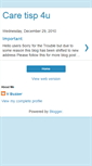 Mobile Screenshot of caretips4u.blogspot.com