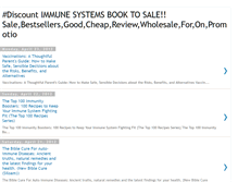 Tablet Screenshot of immunesystemsbooktosale.blogspot.com