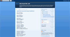 Desktop Screenshot of net-buster.blogspot.com