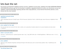Tablet Screenshot of net-buster.blogspot.com