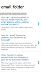 Mobile Screenshot of email-folder5.blogspot.com