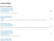 Tablet Screenshot of email-folder5.blogspot.com