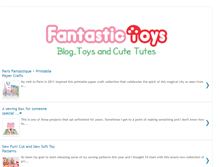 Tablet Screenshot of myfantastictoys.blogspot.com