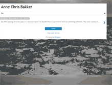 Tablet Screenshot of annechrisbakker.blogspot.com