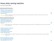 Tablet Screenshot of heavydutysewingmachinereview.blogspot.com