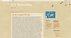 Desktop Screenshot of mutualfun2.blogspot.com