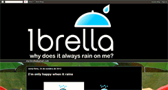Desktop Screenshot of 1brella.blogspot.com