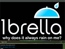 Tablet Screenshot of 1brella.blogspot.com