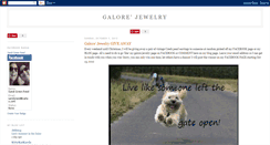 Desktop Screenshot of galoregirl.blogspot.com