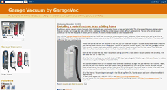 Desktop Screenshot of garagevacuums.blogspot.com